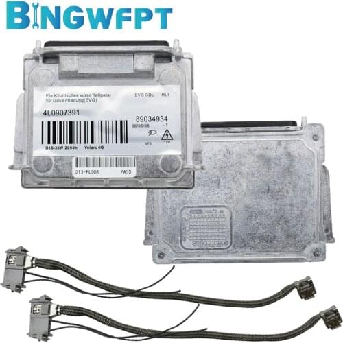 D1S D1R Ballast+Wire 89034934 6G 4L0907391 For BMW Audi VW GMC Volvo Xenon HID Headlight