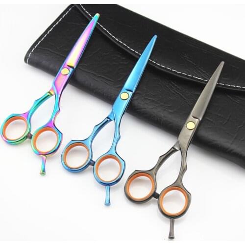 Classic symmetry professional 5.5 inch 440c cut hair scissor thinning shears cutting barber scisor hairdressing scissors set