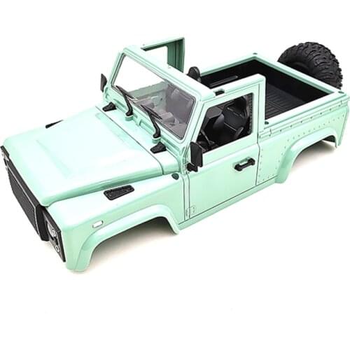 D90 Car Body Shell with Tire for 1/12 MN D90 D91 D99 MN45 MN90 MN99S RC Car Parts Accessories