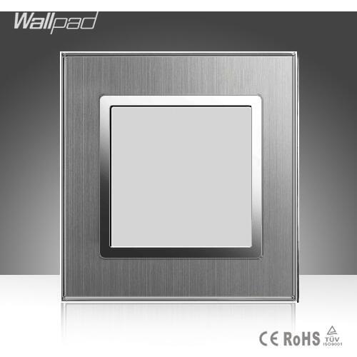 Ground lamp Wallpad Hotel 110-220V Silver Satin Metal EU UK Ground Floor LED Lamp