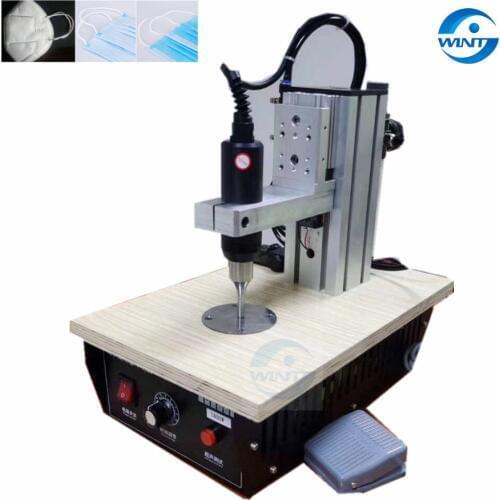 Desktop Ultrasonic Earloop Spot Welding Machine Ear Band Welding Machine 1800W 28K