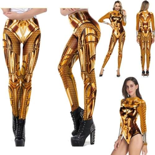 New Hot Film 3D Prints Sexy Cosplay Women Elastic Fitness Gym Sport Workout Leggings Yoga Pants Jumpsuits Bodysuits