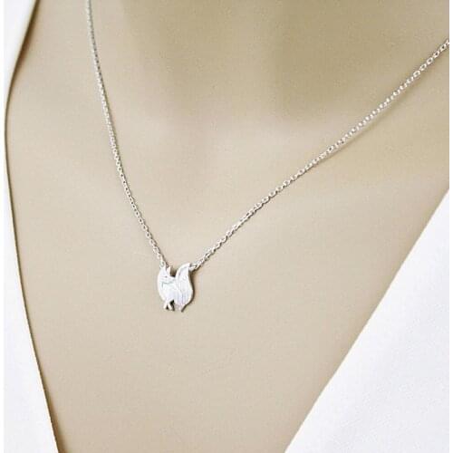 New Fashion Jewelry Necklace Fox Necklace Statement Necklace Geometric Animal Fox Necklace And Pendant Party Necklace Women