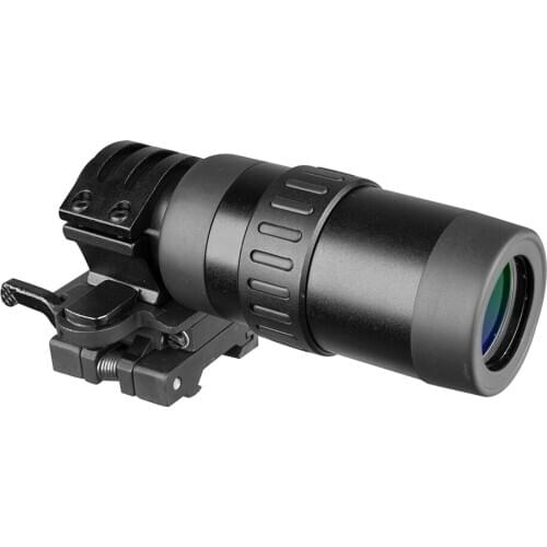 FIRE WOLF Scope 1.5-5 Zoom Magnifier For Red Dot Sight 3x 4x 5x W/mount Free Shipping First Focal Plane Hunting Scopes Red Dot