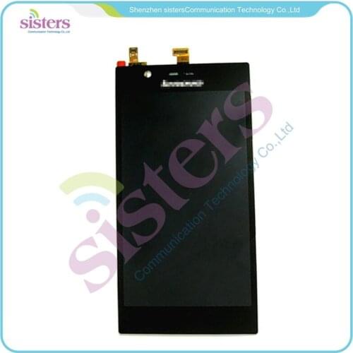 5PCS/LOT Wholesale Original LCD Display Touch Screen Digitizer Assembly For Lenovo K900 Free Shipping