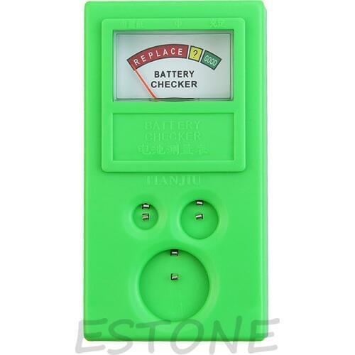 Plastic 1.5v 3v Power Watch Cell Button Battery Checker Tester Tool Power NEW L69A