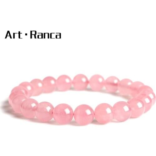 Natural Powder Crystal Fashion Lady Transfer Amulet Bracelet Best Gift