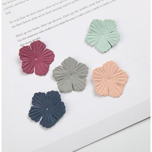 Mixed Artificial fabric Flowers Flower Heads 2.8cm Artificial Flowers Head Floral Supplies Bride hair/dress