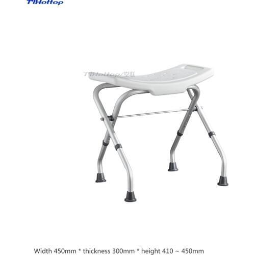 Tlhottop Folding Bath and Shower Seat Shower Bench Bathroom Safety Shower Chair Tub Bench Chair Saving Space YJ-2052A