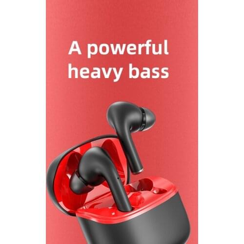 TWS High Power HiFi Sound Bluetooth Headphone Wireless Charging Earphone Painless Wear 5.0 Bluetooth Earphone