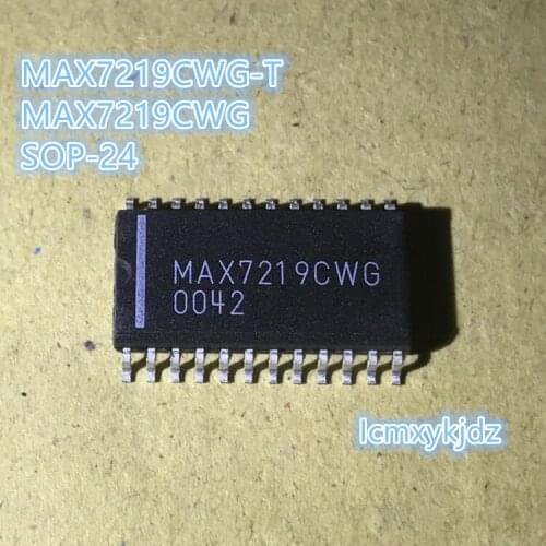 1Pcs/Lot , MAX7219CWG MAX7219CWG+T MAX7219EWG , New Original Product , fast delivery