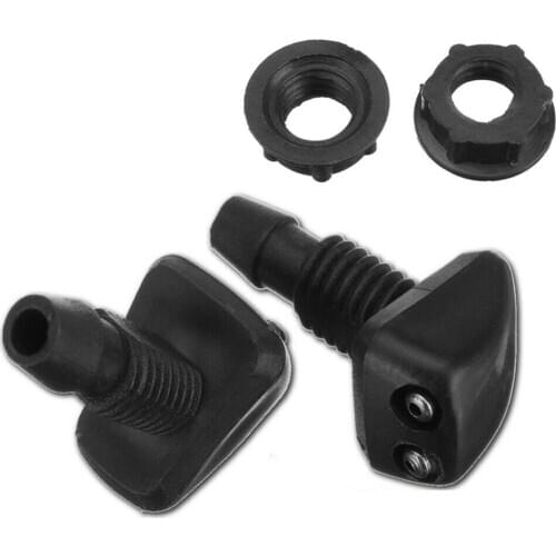 1" Windshield Washer Nozzle Front Mist Type Windscreen Water Washer Spray Jets