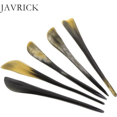 Vintage Hairpin Chinese Ancient Hair Updo Style Retro Natural Ox Horn Headwear Personality Hair Decoration Birthday Gift