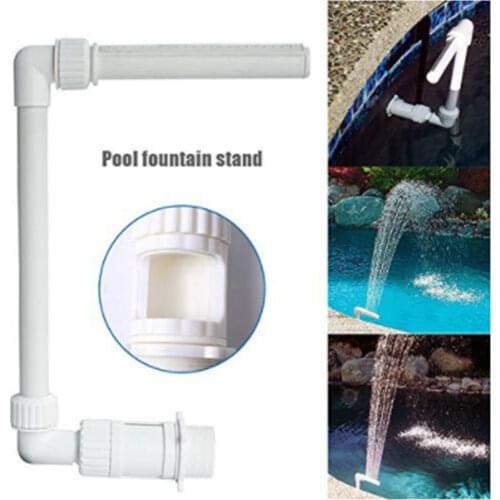 Swimming Pool Waterfall Fountain Water Pools Connector Head Decoration Pool Pond Floating Water Fountain Device