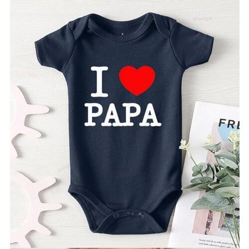 Baby Rompers Baby Winter Clothes Onesie Toddler Rompers Cotton Girls Romper Love Papa Printing onesies Long Sleeve Jumpsuits