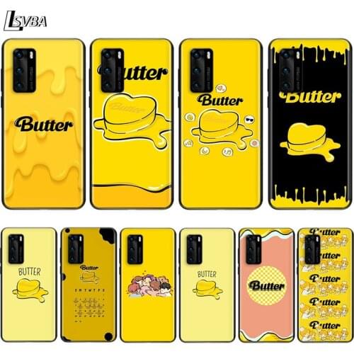Butter Yellow Korea For Huawei P Smart Z S Pro Plus 2018 2019 2020 2021 Mate 10 20 30 40 RS PRO Plus Soft lite Phone Case