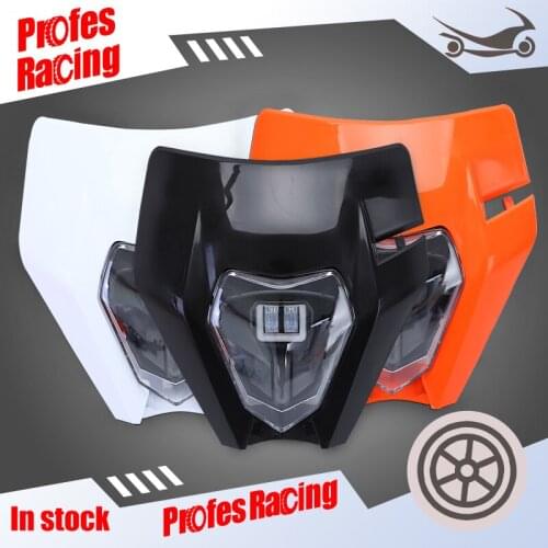 Motorcycle LED Headlight Head for XC Lamp Light EXCF SX SXF XC XCF XCW XCFW 125 150 250 300 350 450 530 690 SMR Headlamp