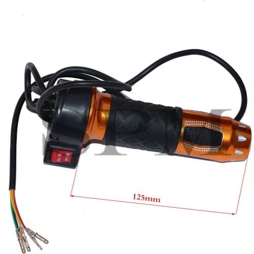 Electric Bicycle Turn Throttle Handle Battery Car Governor Acceleration Handle Tricycle Reverse Three-speed Turn