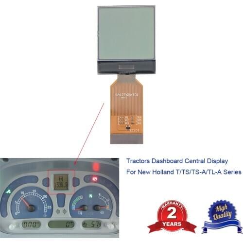 Dashboard Instrument Cluster LCD Screen Display For Tractors New Holland T TS Series TLA Series TSA Series 2004-2008