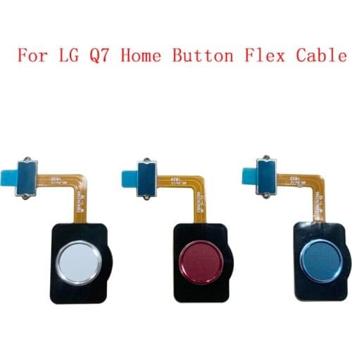 Fingerprint Sensor Home Button Flex Cable Ribbon For LG Q7 Q610 Touch Sensor Flex Ribbon Replacement Parts