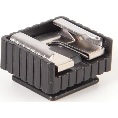 Flash Cold Hot Shoe Bracket Mount Adapter 1/4" Screw for Studio Speedight Tripod