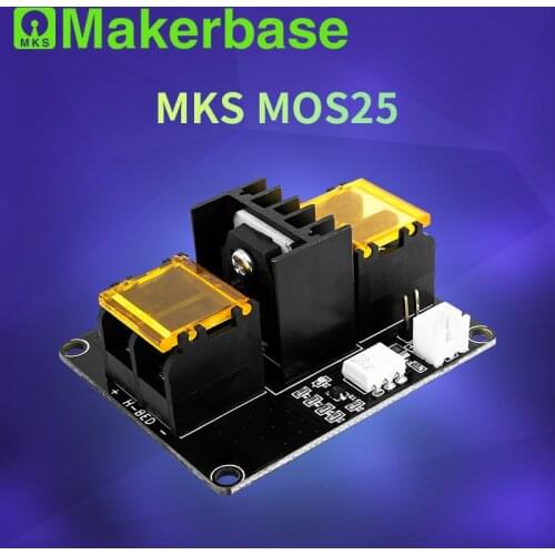Makerbase MKS MOS25 3D printer parts heating-controller for heat bed extruder MOS module support big current 25A