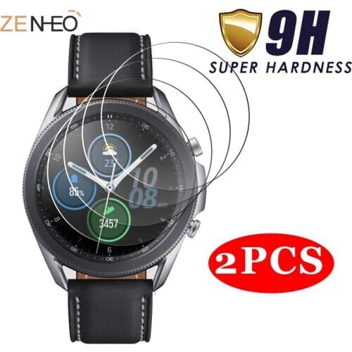 2PCS For Samsung Galaxy Watch 3 41/45mm 9H Premium Tempered GlassScreen Protector Protective Glass Films Accessories New