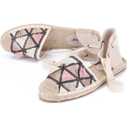 2019 women summer causal sandals, flat espadrilles beach sandals