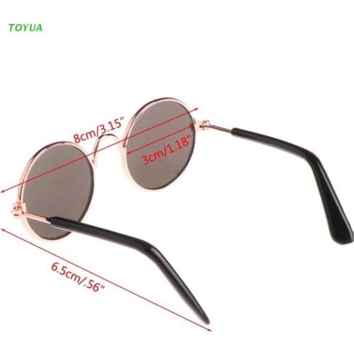 1XCC Small Pet Cat Dog Fashion Sunglasses UV Protection Eyewear Photos Props Cool Hot