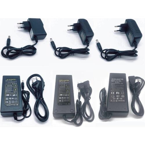 1 x AC 100V - 240V to DC 12V 1A 2A 3A 5A 6A 8A lighting transformers Power Supply Adapter Converter Charger For LED Strip light