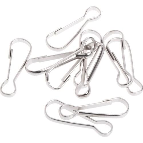 10 Pcs Parrots Birds Toys Accessories Hooks Stainless Steel Supplies Pets Cage