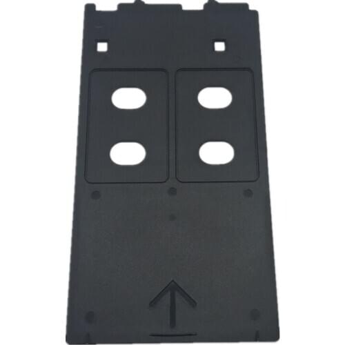 2pcs Inkjet PVC ID Card Tray Plastic card Tray PVC Card Printing Tray for Canon IP4600 4700 4760 4820 4850 4880 MP630 printers