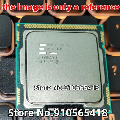 5/3/2PCS X3430 2.40G LGA1156 CPU 4Nuclear