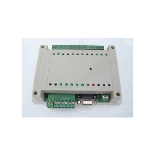 Free Shipping!!! Six-way 12V industrial control panels programmable relay control RS232 RS485 Interface imitation STC PLC