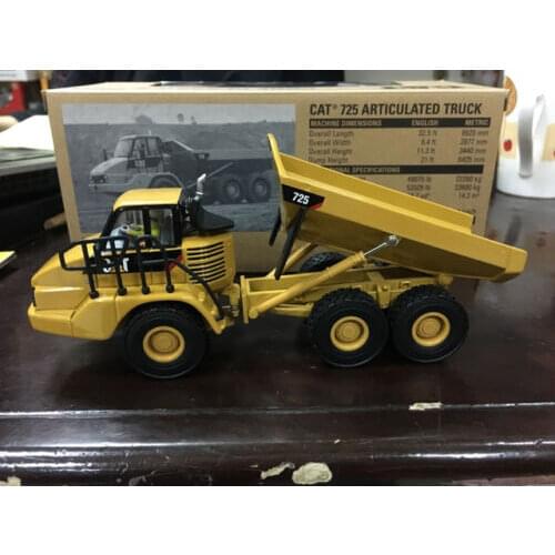 Caterpillar Cat 725 Articulated Truck 1/50 Scale Metal Model By DieCast Masters DM85073