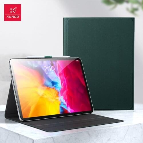 Tablet Cover For iPad Pro 11 12.9 2021 2020 Case Xundd Nano Magnetic Cover For iPad 8th Generation 10.2 Air 4 Flip Stand Case