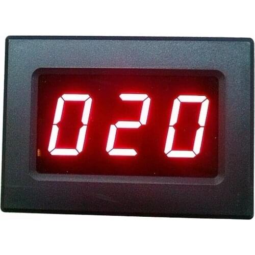 Digital Tube Display 8421BCD Code 1/2/3-digits Static Input PLC Digital Display Embedded Meter