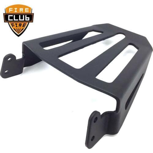 For Yamaha Star Bolt XVS950 XV950 XVS XV 950 2014 - 2017 Black Steel Sport Sissy Bar Backrest Luggage Rack
