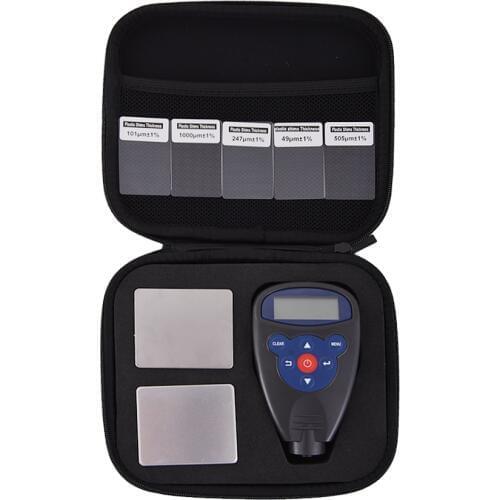 New WH82 Dual-use Coating Thickness Gauge Accurate Measurement Iron-aluminum Double Base Coating Thickness Gauge 0-1250 Microns