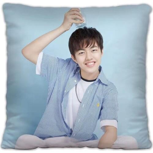 Qian Zhenghao Jefferson Pillowcase Pretty Scholar Yu Lexuan Same Paragraph Star Photo Poster Cushion Cover Souvenir Home Decor