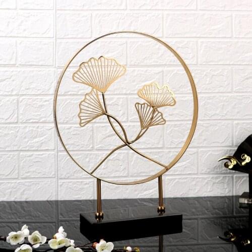 NEW CHINESE HOME DECORATION LIVING ROOM STUDY OFFICE PORCH METAL ORNAMENTS NORDIC HOME DECORATION