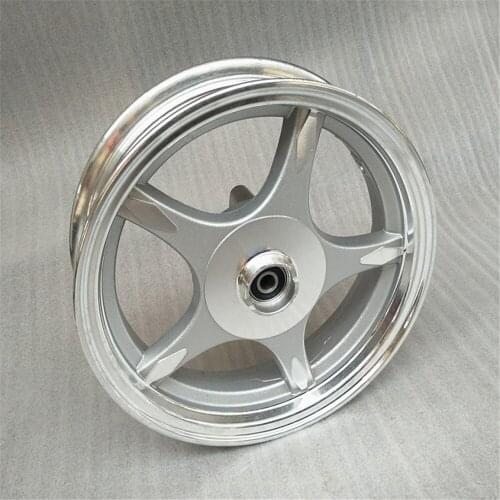 Scooter Front Rear Alluminum Alloy Wheel Rim Hub for KYMCO CK GY6125 YMH125cc Moped Electric Vehicle Size 2.50-10 Accessories