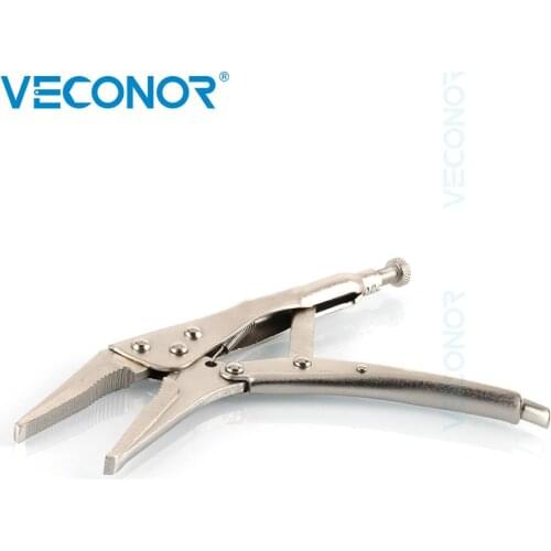 Pliers Tool Long Nose Pliers Grip Tools Adjustable Locking Pliers 10 inches Clamp Grip Tool High-carbon Steel for Fixed Clamp