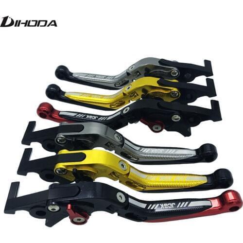 4 Colors CNC Motorcycle Adjustable Folding Extendable Brake Clutch Levers for Yamaha Honda Suzuki GY6 125 GP110 XMAX 400