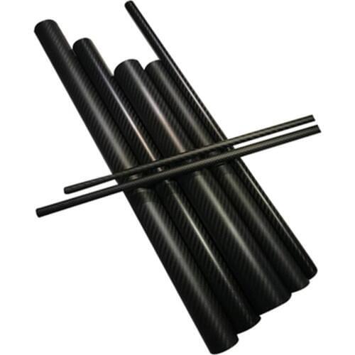 2pcs 3K Carbon Fiber Tube Pipe 8 x 6mm Carbon Fiber Rod DIY Drone kit Quadcopter Frame arm Accessories 500mm