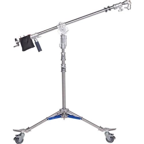 Heavy Hand-swing Angle Adjustable Top Lamp Holder Pulley Movable Overhead Frame For Film And Television Photo