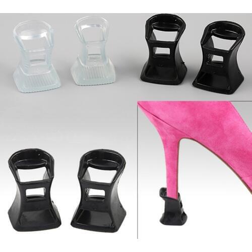 USHINE Latin heel protector dance covers heel plugs non-slip silicone high heel wedding ballroom latin dance shoes woman