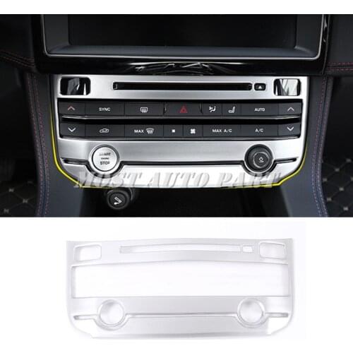 Inner Console Air Condition Button Frame Cover Trim For Jaguar XF X260 2016-2021 Car accesories interior Car Trim