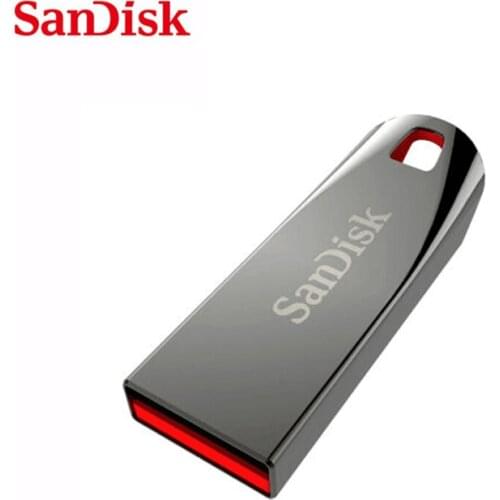100% Original SanDisk USB Pen Drive 32GB 64GB 16GB pendrive CZ71 USB 2.0 memory stick USB flash drive