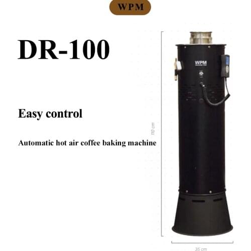 Welhome/WPM DR-100 automatic hot air coffee bean roasting machine baking machine fried bean machine consumer and commercial